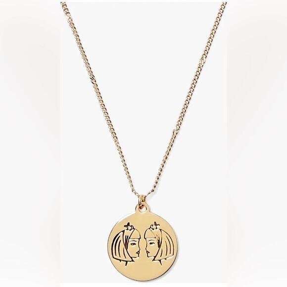Kate Spade Zodiac Pendant Necklace Gemini - Picture 1 of 5
